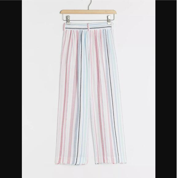 Cloth & Stone Rita Cropped Wide-Leg Pants - New Size Small - Picture 2 of 4